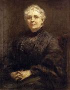 Frederic Yates Portrait of Anna Rice Cooke oil painting artist